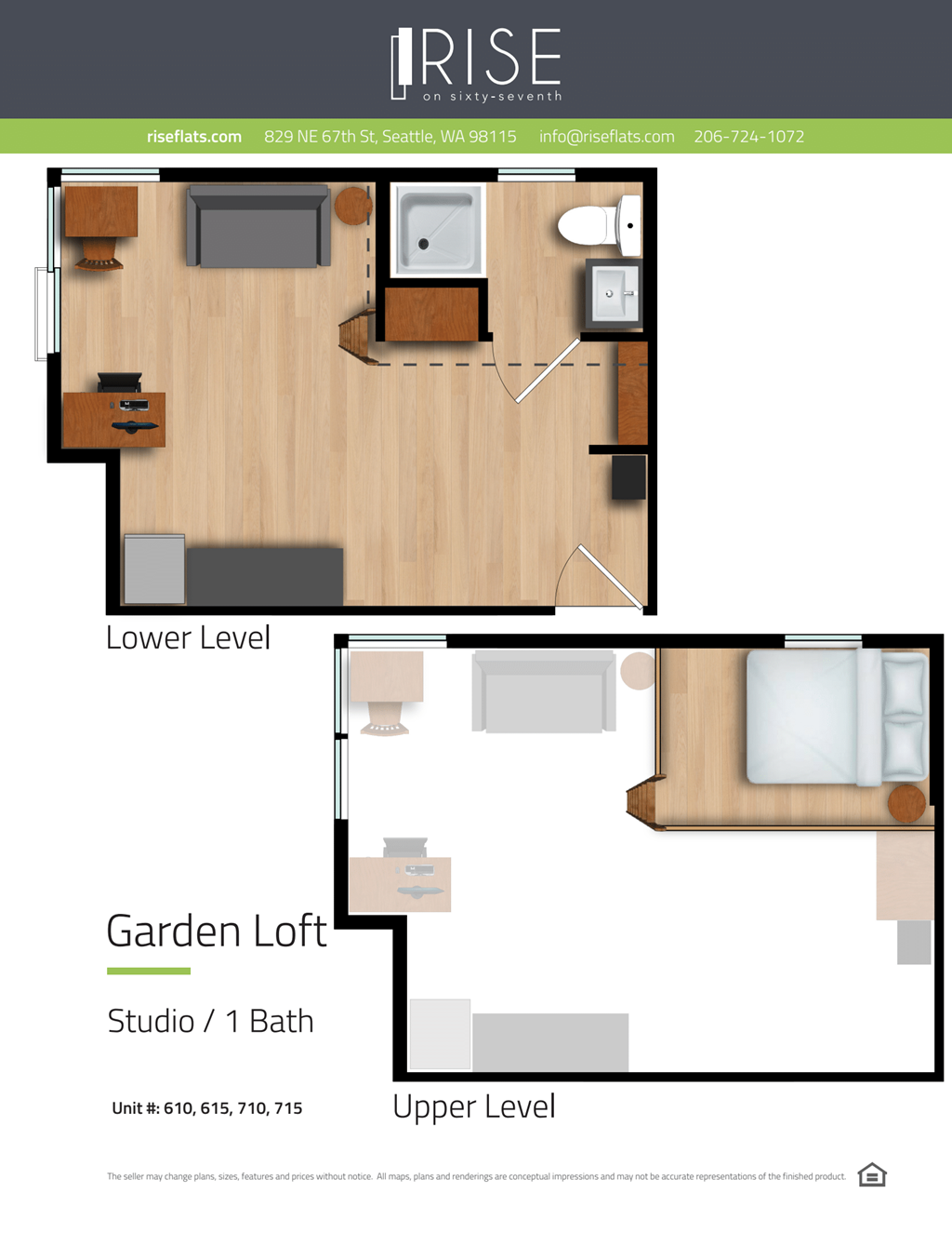 a floor plan of a home with a bedroom and a living room