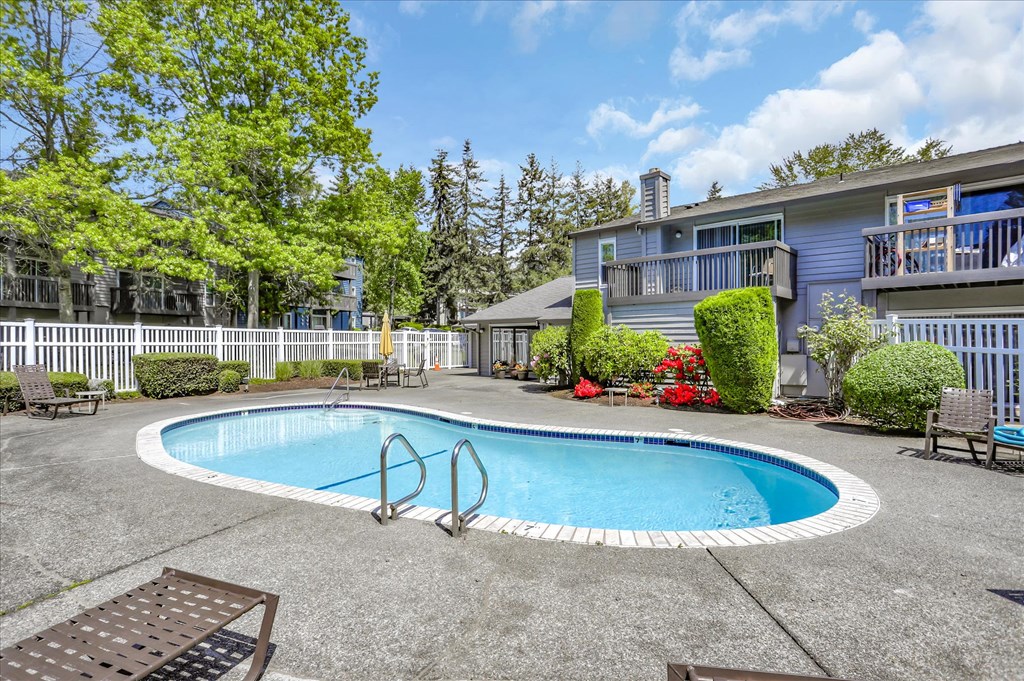 take a dip in our resort style pool