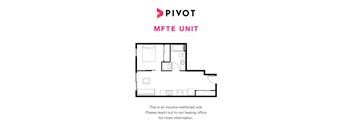 1 Bed B MFTE APPLICANTS ONLY