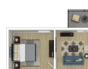 1 Bedroom 1 Bath