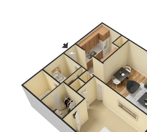1 Bedroom 1 Bath