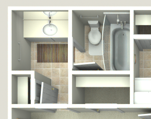 1 Bed 1 Bath-750