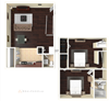 2 Bedroom 1.5 Bath TH C