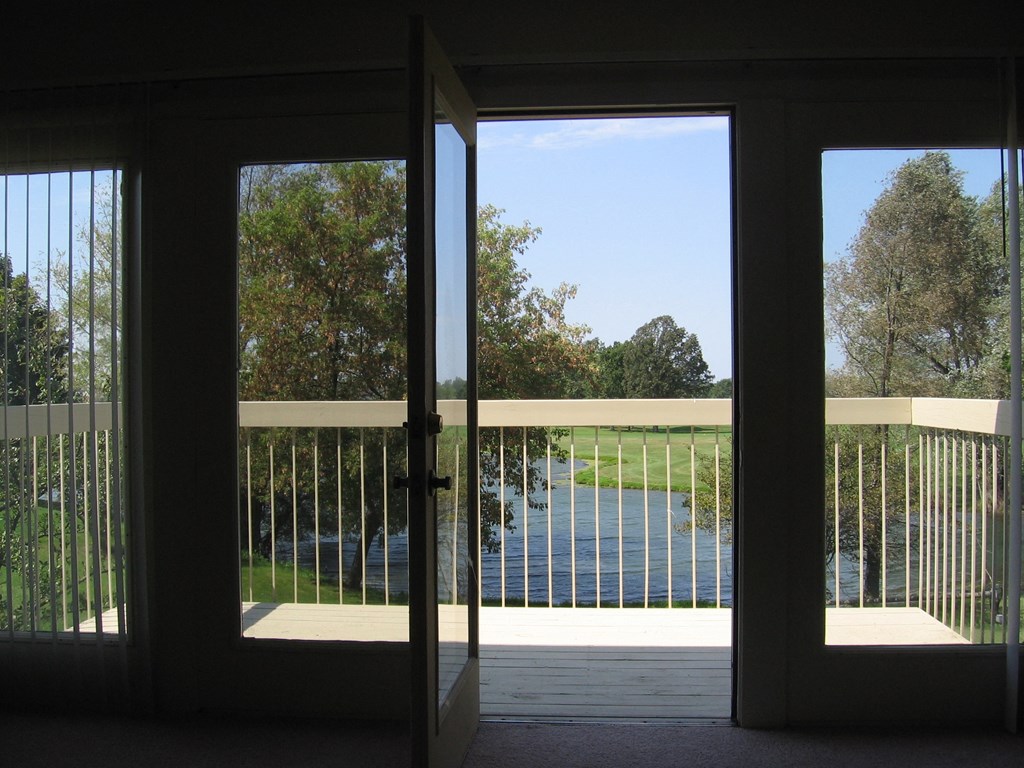 Beautiful 8 x 10 balcony over looking our lovely landscaped  property. Noticeably larger in comparison to our competitors.