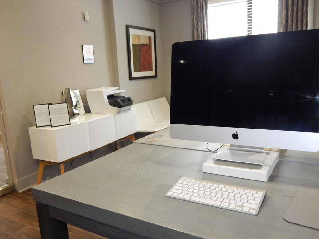 Cyber Cafe at West Inman Lofts Apartments, Atlanta, GA