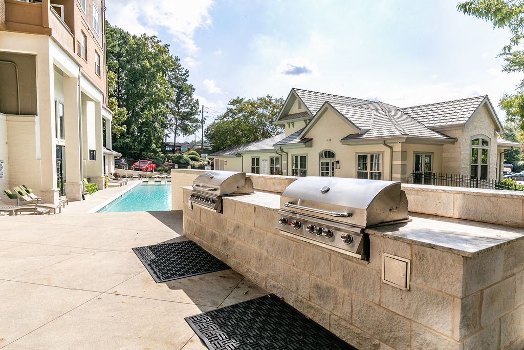 Grill Stations at 1401 West Paces, Atlanta, GA, 30327
