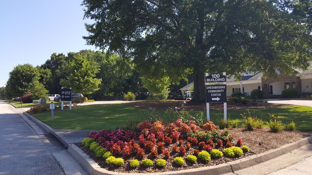 exterior with flower bed