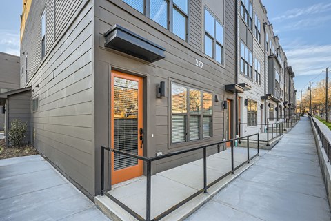 A building with the number 217 on it.