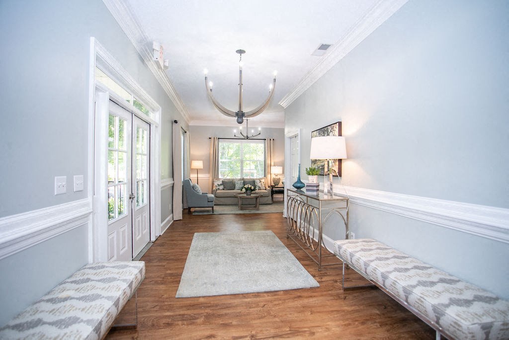 clubhouse seating area