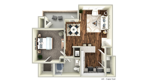 240 E Belle Isle Road NE 1-3 Beds Apartment for Rent - Photo Gallery 26