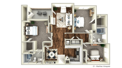 240 E Belle Isle Road NE 1-3 Beds Apartment for Rent - Photo Gallery 28