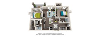 B10 Floor Plan at Echo at Lake Norman, North Carolina, 28117