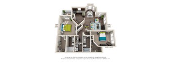 B4 Floor Plan at Echo at Lake Norman, Mooresville North Carolina