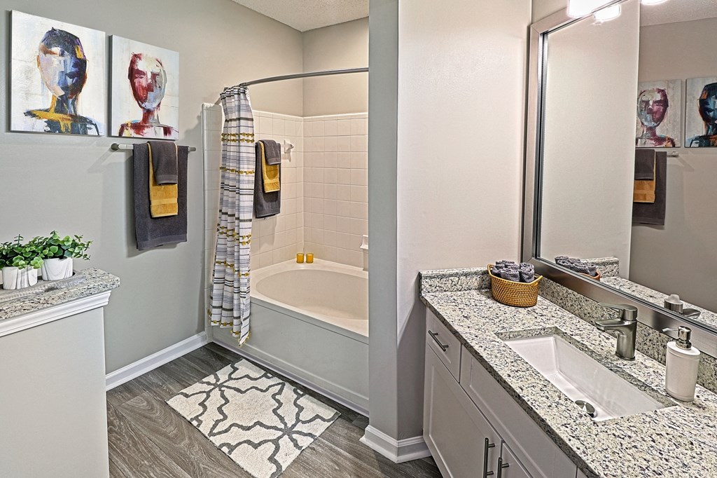 Bathroom With Bathtub at Parc at Perimeter, Atlanta, GA, 30328