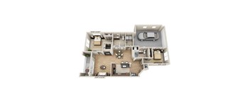 B2AG Floor Plan at The Estates at Ballantyne, Charlotte, NC