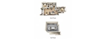 B3AG Floor Plan at The Estates at Ballantyne, Charlotte, North Carolina