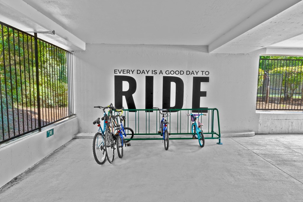 Bike Rack at The Carlyle at Perimeter, Dunwoody, Georgia