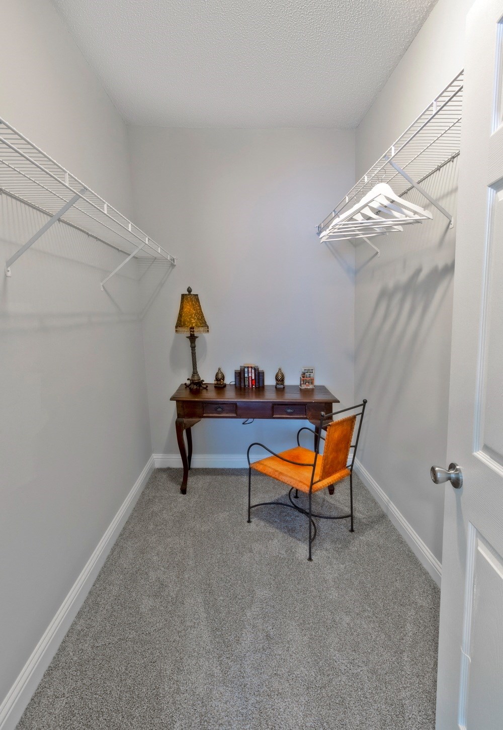 walk in closet at Lullwater at Calumet, Newnan