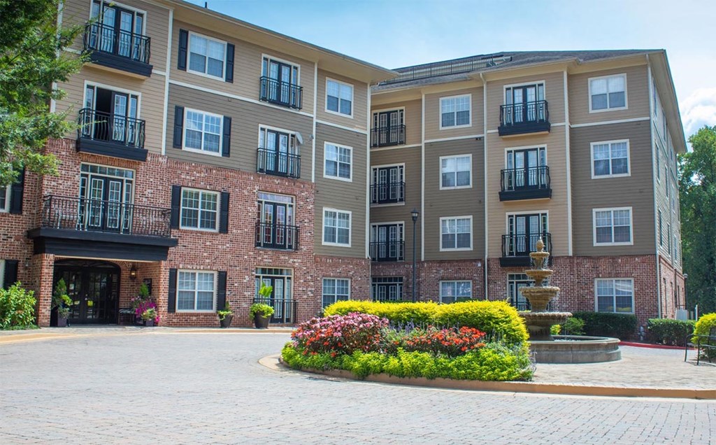 Clubhouse Entrance at The Orleans of Decatur, Georgia, 30033