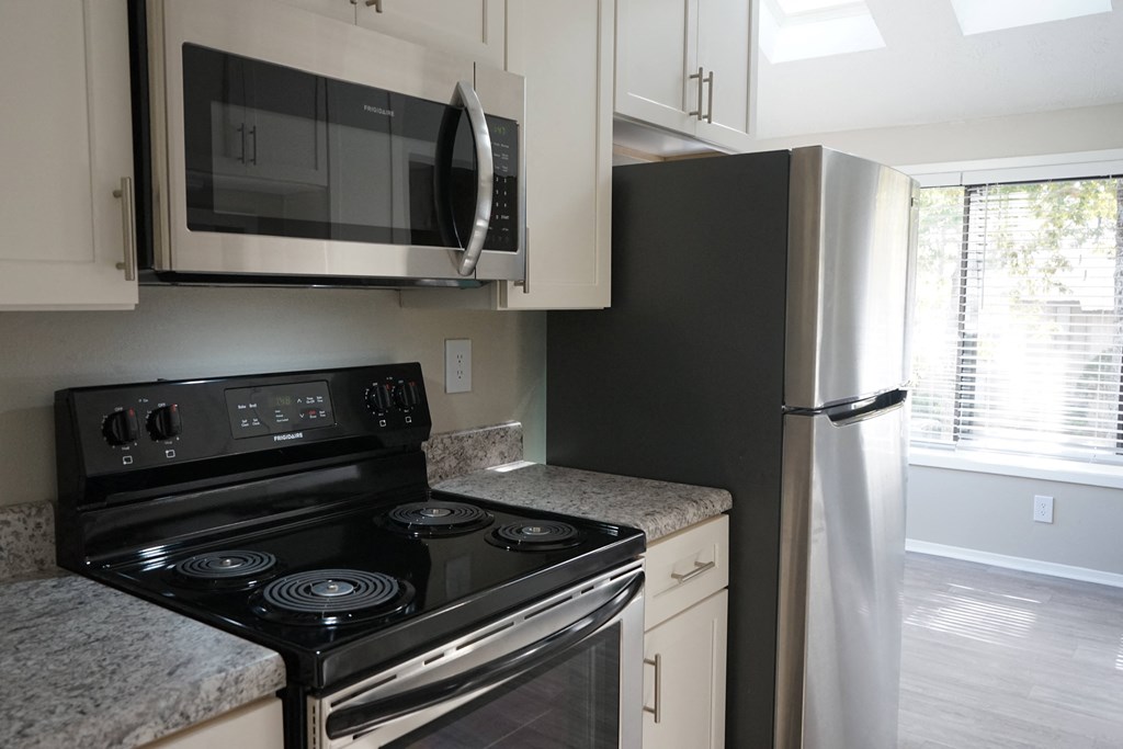 Renovated kitchen at Seven Pines, Alpharetta, GA