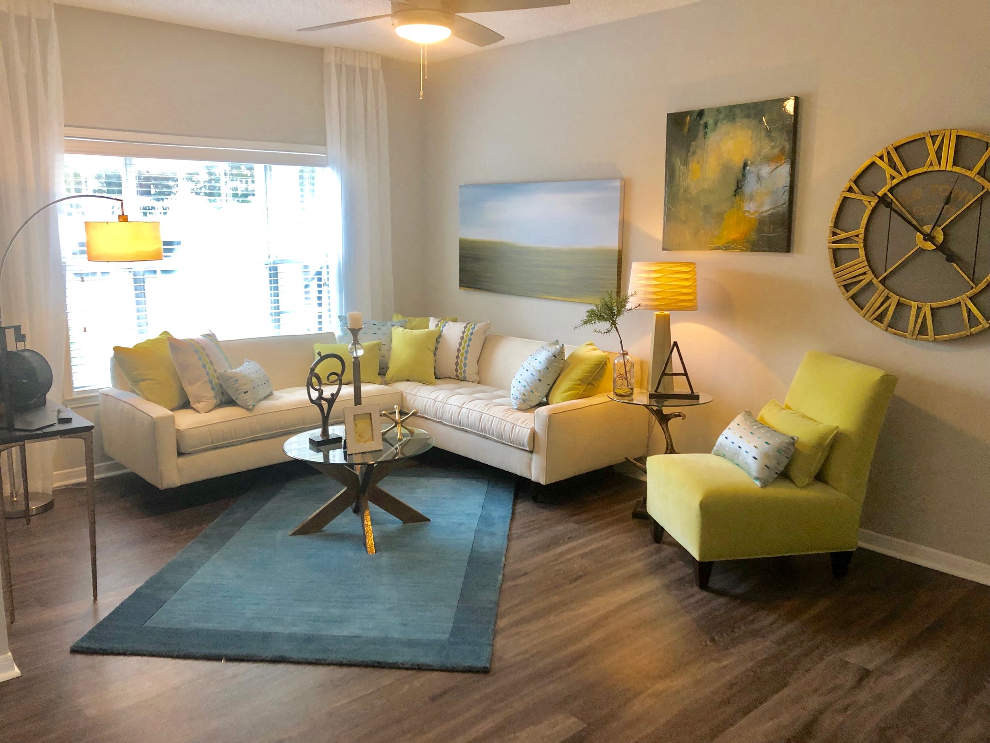 Model Apartment Living Room