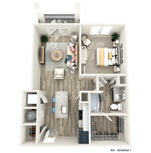 a floor plan of our studio apartment at princeton court apartments in dallas, tx