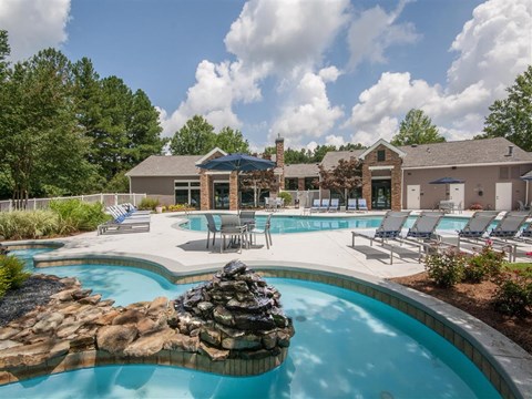 Pool and Spa at North Park Estates, Alpharetta, 30004