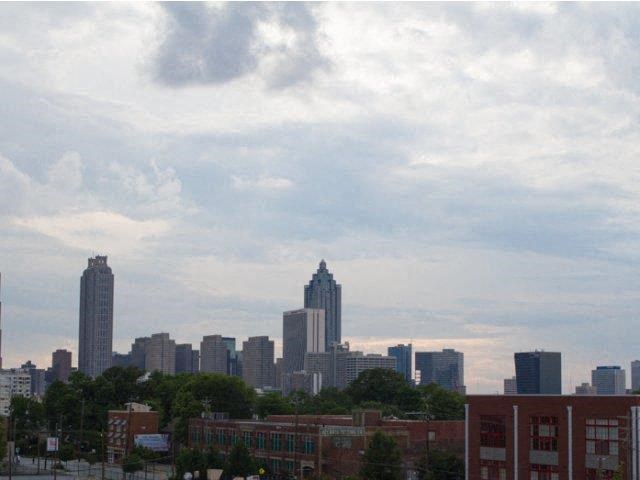 Day Skyline at West Inman Lofts Apartments, Atlanta