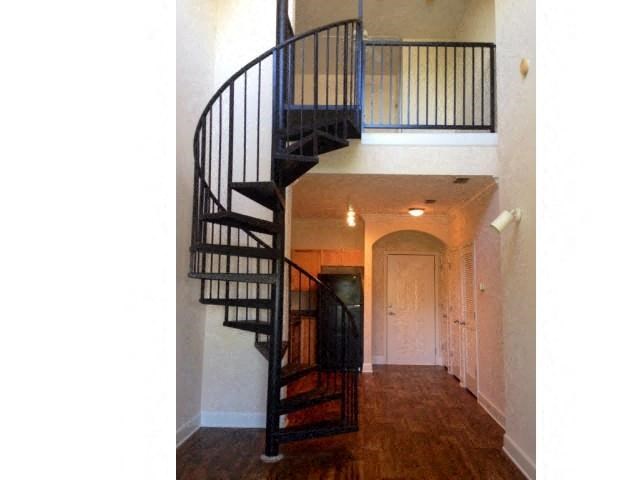 Loft Spiral Staircase at The Orleans of Decatur, Decatur