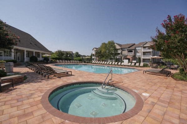 Pool Deck at Grayson Park Estates, Grayson, Georgia
