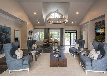 Large Clubhouse With Ample Sitting And Television at Lullwater at Calumet, 500 Lullwater Circle, GA