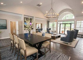 Living Room at Clubhouse at Lullwater at Calumet, Newnan, 30263