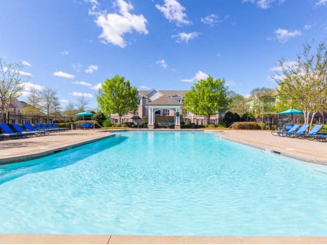 Sparkling Pool at The Pointe at Suwanee Station, Suwanee, 30024