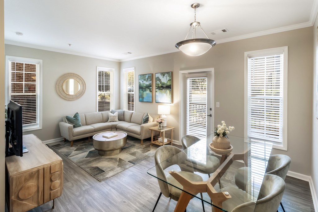 Dining And Living Area at Grayson Park Estates, Grayson, 30017