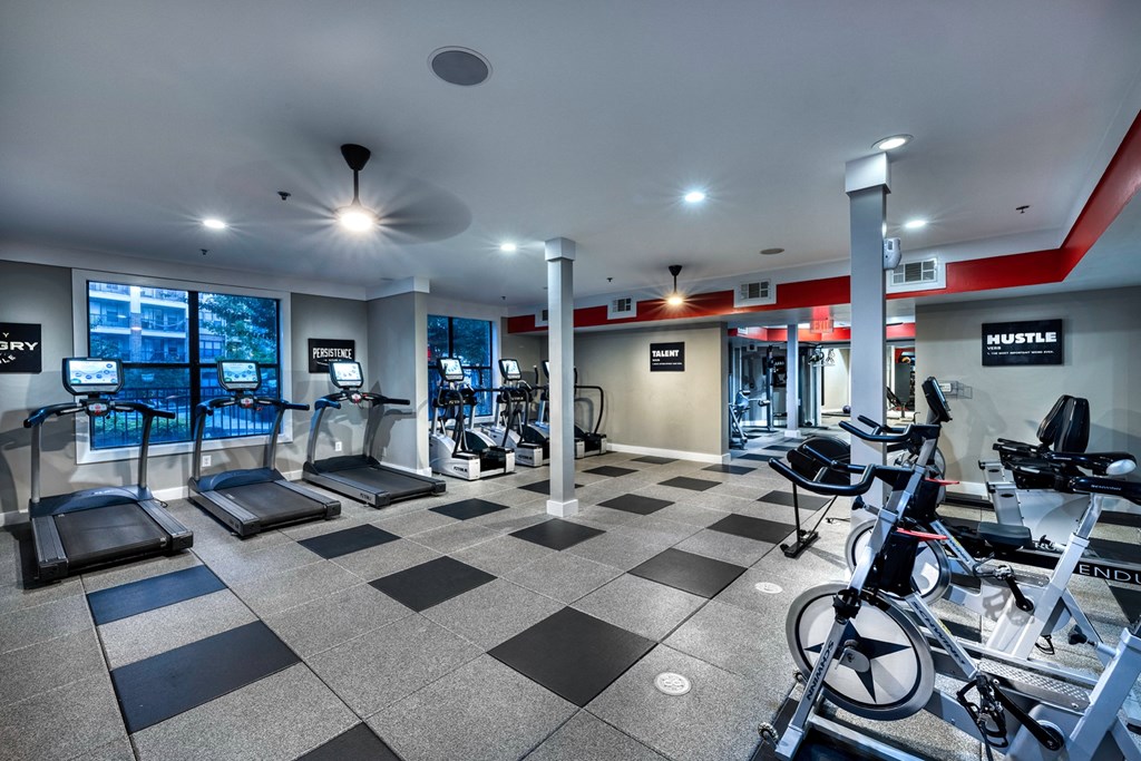 Fitness Center at West Inman Lofts Apartments, Georgia, 30312