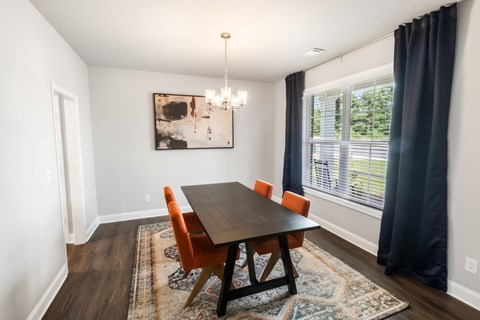Dining Space at Herrin Farms, Auburn, GA
