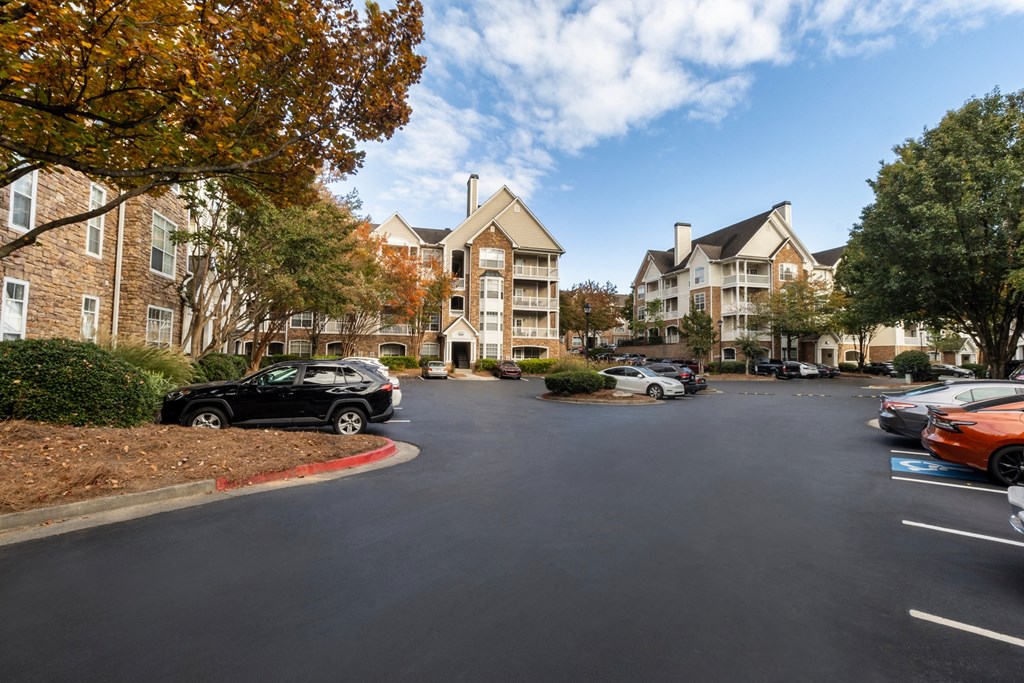 Parking Lot at Parc at Perimeter, Atlanta