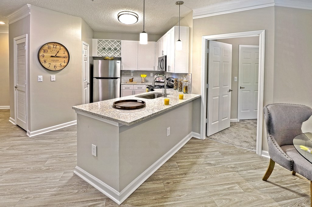 Kitchen Island at Parc at Perimeter, Atlanta, GA, 30328