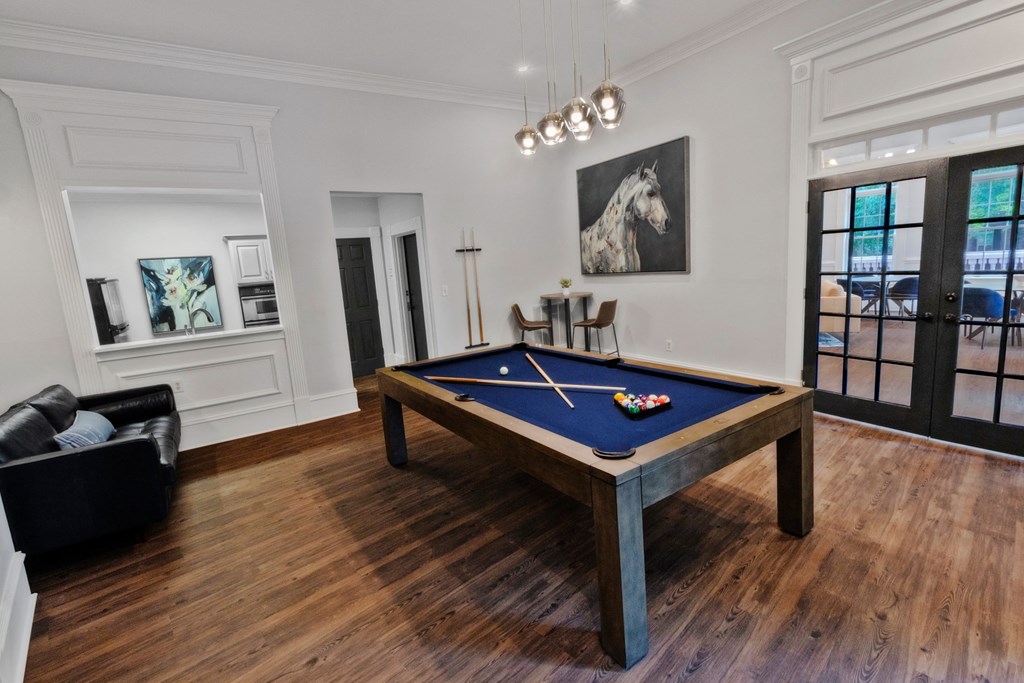 Kitchen and Game Room