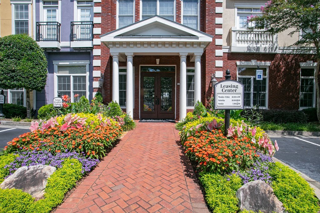 leasing office entrance