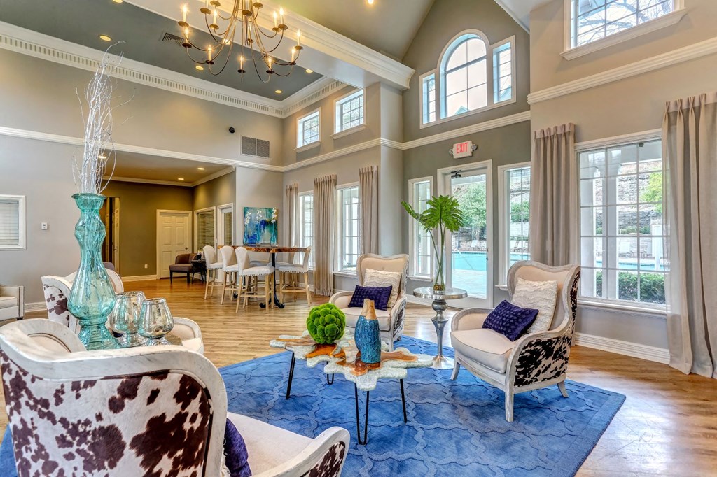 Spacious Lobby and Clubhouse