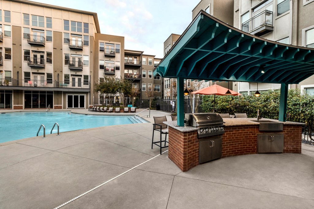 Gazebo at Mariposa Lofts, Atlanta, Georgia