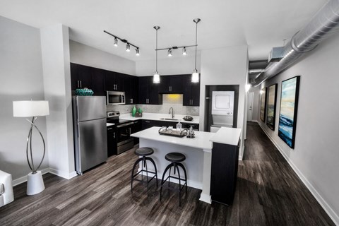 Kitchen at Mariposa Lofts, Georgia, 30307