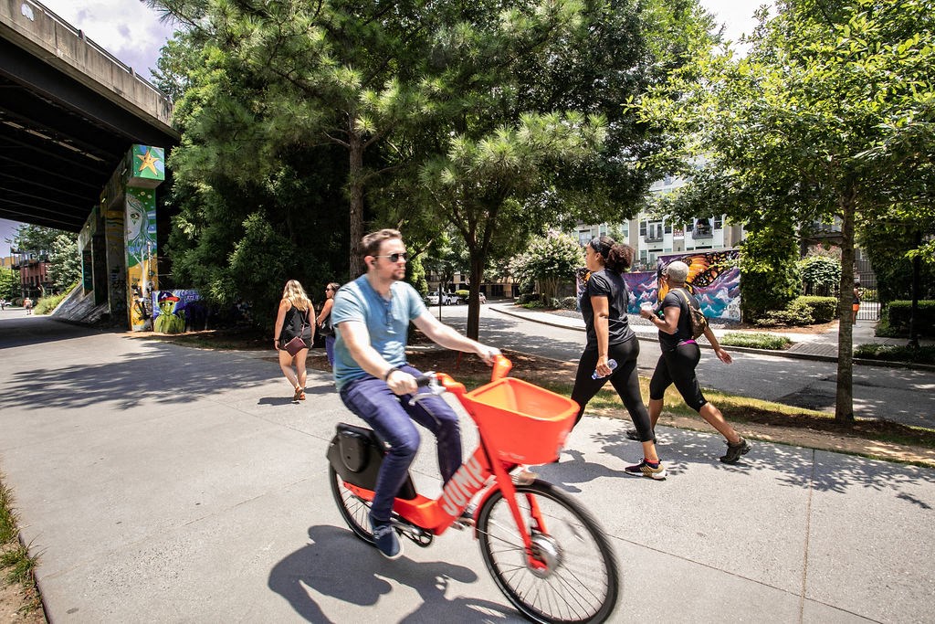 Beltline fun at Mariposa Lofts, Georgia, 30307