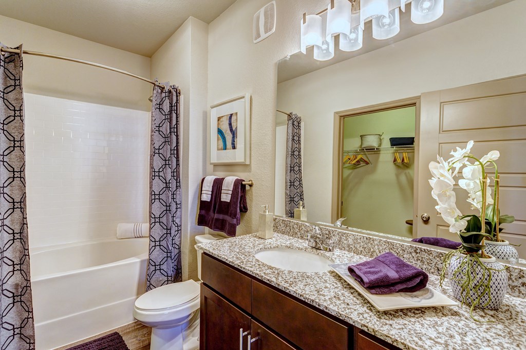 model master bathroom at Creekside at Providence, Mt Juliet, TN