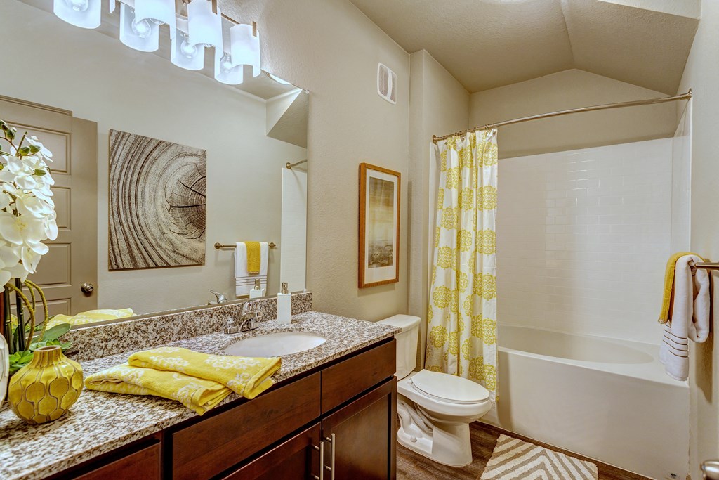 model guest bathroom at Creekside at Providence, Mt Juliet, TN, 37122