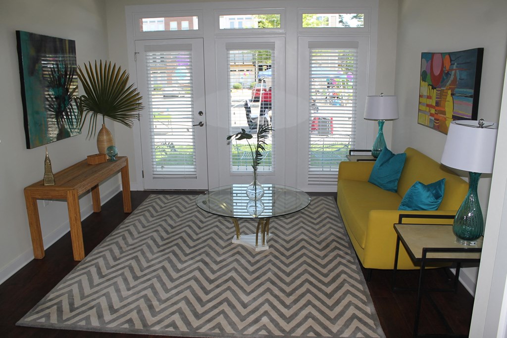 model living room
