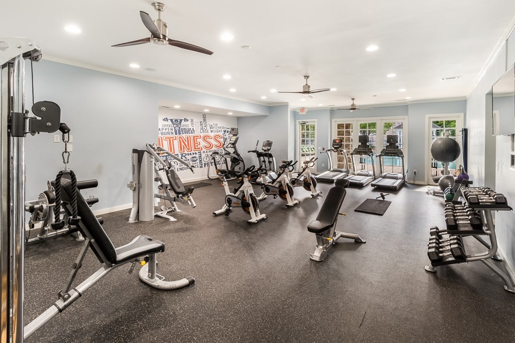 Gym at The Pointe at Suwanee Station, Georgia