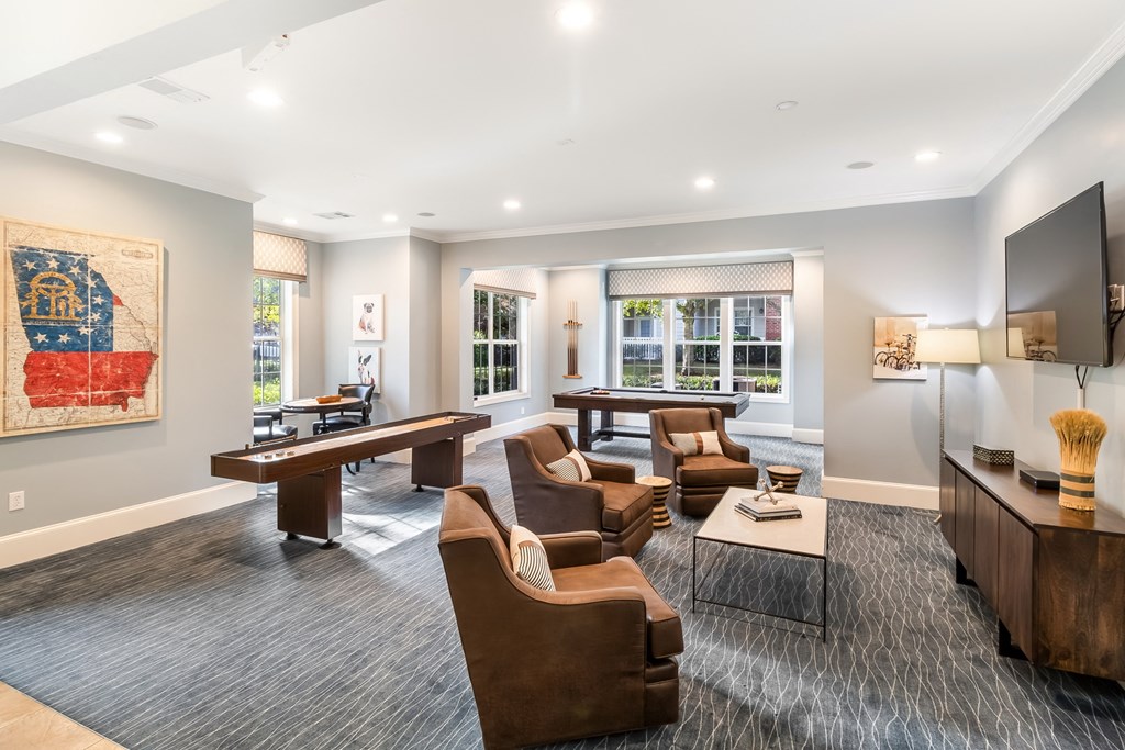 Clubhouse at The Pointe at Suwanee Station, Suwanee, 30024