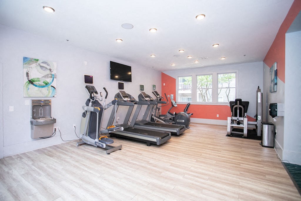 Fitness Center--Treadmills at The Point at Perimeter, Dunwoody, GA, 30338